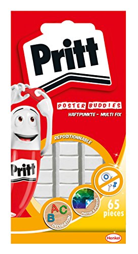 Pritt PGP55 Multi-Fix - Juego de 65 adhesivos para póster de Buddies Pritt PGP55 Multi-Fix - Juego de 65 adhesivos para póster de Buddies