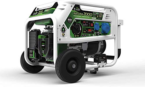 Pro Natura 7000 - Generador eléctrico de gas y gasolina (7000 W, 230 V, arranque eléctrico) Pro Natura 7000 - Generador eléctrico de gas y gasolina (7000 W, 230 V, arranque eléctrico)