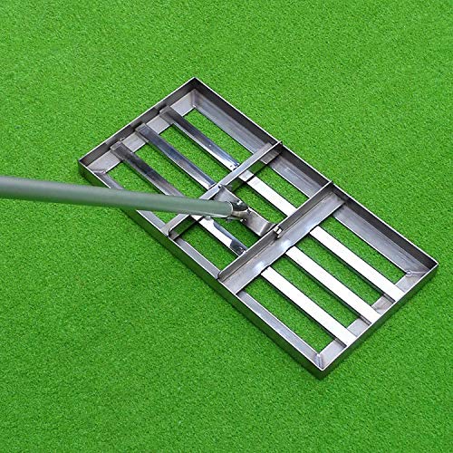 RLQ Golf Garden Grass Levelawn, Heavy Duty Large Capacity Lawn Push Levelawn Tool Equipo de Golf RLQ Golf Garden Grass Levelawn, Heavy Duty Large Capacity Lawn Push Levelawn Tool Equipo de Golf