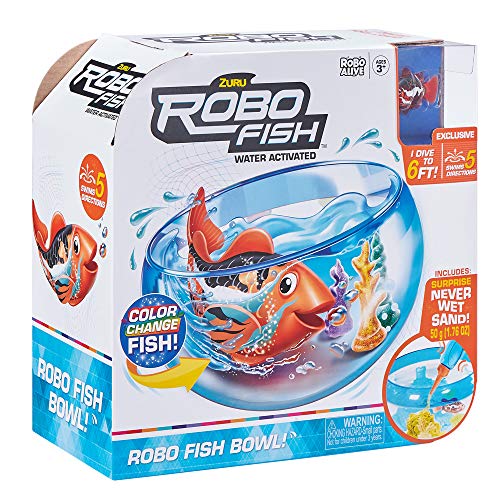 Robo Fish Fish-ZU7126 Acuario Playset, Color Blanco (Bandai ZU7126) Robo Fish Fish-ZU7126 Acuario Playset, Color Blanco (Bandai ZU7126)