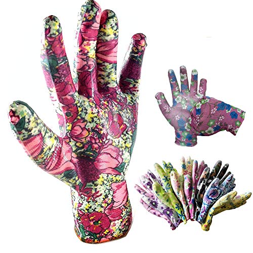 Schneespitze 9 Pares Guante jardín,Ladies Funda Flores Guantes de jardinería,Guantes Trabajo Guantes Para Familia Tarea de jardinería,Color al azar Schneespitze 9 Pares Guante jardín,Ladies Funda Flores Guantes de jardinería,Guantes Trabajo Guantes Para Familia Tarea de jardinería,Color al azar
