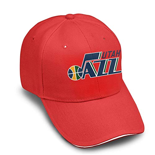 Shichangwei Utah Men's Soft Jazz Unisex Baseball Cap Foldable Adjustable Baseball Hat Outdoor Sport Running Cap