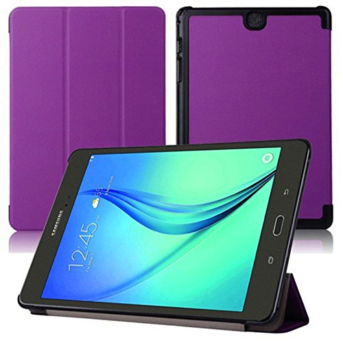 Smart Cover para Samsung Galaxy Tab A SM-T550 T551 T555 9.7 Pulgadas Case Stand Slim Flip (Violeta) NUEVO