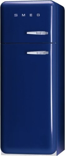 Smeg FAB30LBL1 Independiente 293L A++ Azul nevera y congelador - Frigorífico (293 L, SN-T, 3 kg/24h, A++, Compartimiento de zona fresca, Azul)