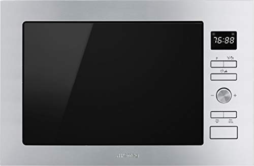 Smeg FMI425X Integrado - Microondas (Integrado, Microondas con grill, 25 L, 900 W, Botones, Giratorio, Acero inoxidable) Smeg FMI425X Integrado - Microondas (Integrado, Microondas con grill, 25 L, 900 W, Botones, Giratorio, Acero inoxidable)