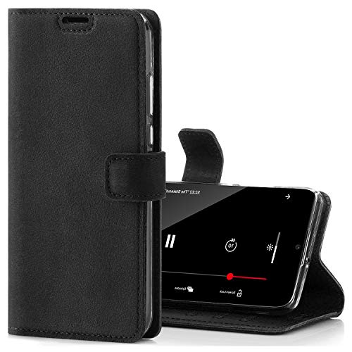 SURAZO Funda para Redmi Note 9 Pro – Funda premium de piel auténtica con RFID con función atril – Funda tipo cartera hecha a mano en Europa para Xiaomi Redmi Note 9 Pro SURAZO Funda para Redmi Note 9 Pro – Funda premium de piel auténtica con RFID con función atril – Funda tipo cartera hecha a mano en Europa para Xiaomi Redmi Note 9 Pro