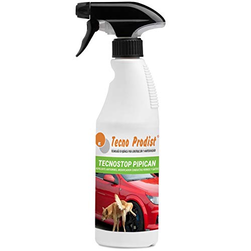 Tecno Prodist Tecno Stop PIPICAN (500 ML) Repelente antiorines, modificador de conducta para Perros y Gatos, Evita la micción de Perros o Gatos en fachadas y aceras Tecno Prodist Tecno Stop PIPICAN (500 ML) Repelente antiorines, modificador de conducta para Perros y Gatos, Evita la micción de Perros o Gatos en fachadas y aceras