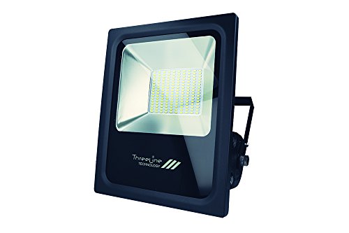 Threeline PRG Proyector Foco LED, 70 W, Blanco Cálido