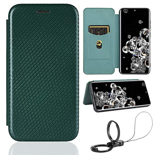 TOPOFU Funda para Xiaomi Redmi Note 9T 5G, Carcasa Flip Leather Wallet Case, Funda de Cuero PU Premium Carcasa para Xiaomi Redmi Note 9T 5G (Verde)