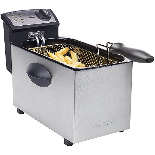 Tristar FR-6936 Freidora, 2000 W, Negro, Acero inoxidable Tristar FR-6936 Freidora, 2000 W, Negro, Acero inoxidable