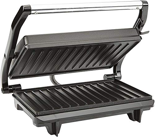 Tristar Gr-2650 Parrilla de contacto de superficie de 22,5 x 14 cm, 700 W, Metall, Negro