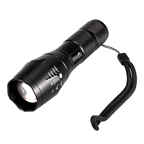 UltraFire Linterna Illuminator de infrarrojos, 850 nm, luz infrarroja, visión nocturna, foco ajustable, linterna LED para visión nocturna, Coyote Hog Predator caza