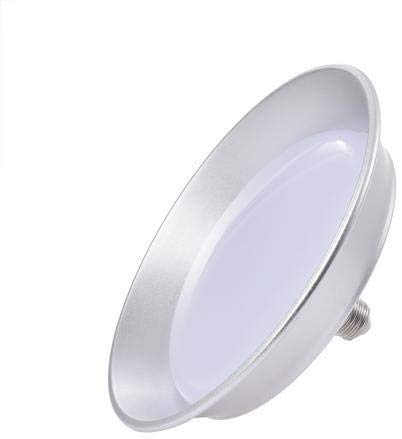 Viugreum 50W UFO Iluminación LED Alta, UFO Iluminación led alta 5000Lm, Lámpara Industrial Ultra Delgada 6500k, Super Brillante Iluminación Comercial para Almacén, Garaje, Fábrica(Blanco Frío)