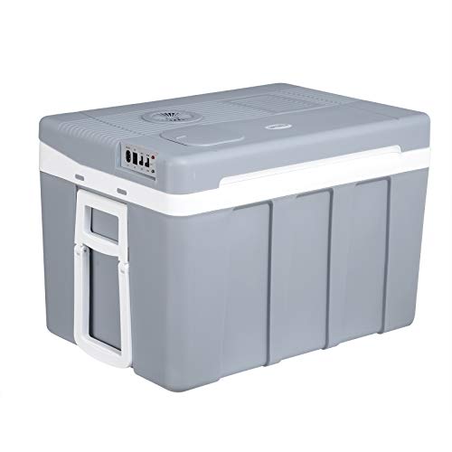 WOLTU AC/DC Nevera Termoeléctrica Portátil Calor/Frío Nevera Portátil Gris Nevera para Coche Nevera Camping Playa Montaña Viaje Conexiones 12V&220V, 50L KUE003gr WOLTU AC/DC Nevera Termoeléctrica Portátil Calor/Frío Nevera Portátil Gris Nevera para Coche Nevera Camping Playa Montaña Viaje Conexiones 12V&220V, 50L KUE003gr