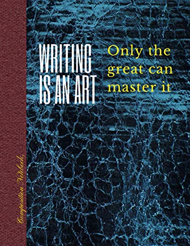 writing is an art that only the great ones can masters: Let the pen express you and reveal what is inside you, give yourself the opportunity to ... to give you enough room to write your notes