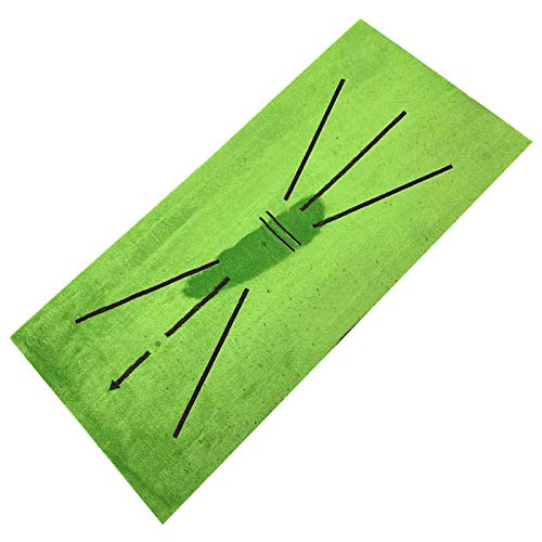 ZGHYBD Golf Training Mat For Swing Detection Batting Golf Practice Training Aid Game For Home Garden Office Outdoor/Indoor Use -Real Feeling Target To Improve Your Short Game ZGHYBD Golf Training Mat For Swing Detection Batting Golf Practice Training Aid Game For Home Garden Office Outdoor/Indoor Use -Real Feeling Target To Improve Your Short Game