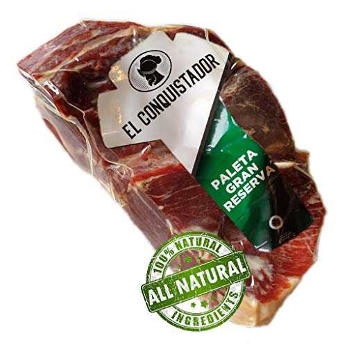 1,2 Kg Paleta Serrana Deshuesada RESERVA 100% Natural con mas de 12 meses de curacion - Jamon Serrano Deshuesado