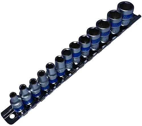 AERZETIX: Juego de 13 llaves de vaso Hexagonal 4/4.5/5/5.5/6/7/8/9/10/11/12/13/14mm 1/4" C1912 AERZETIX: Juego de 13 llaves de vaso Hexagonal 4/4.5/5/5.5/6/7/8/9/10/11/12/13/14mm 1/4" C1912