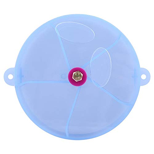 AMONIDA Alimentador de alimento para Mascotas Bird 5 Ranuras Alimentador de Mascotas para pájaros Bebedero para jaulas de pájaros Alimentador de Ruedas, Juguete de alimentación de(Blue) AMONIDA Alimentador de alimento para Mascotas Bird 5 Ranuras Alimentador de Mascotas para pájaros Bebedero para jaulas de pájaros Alimentador de Ruedas, Juguete de alimentación de(Blue)