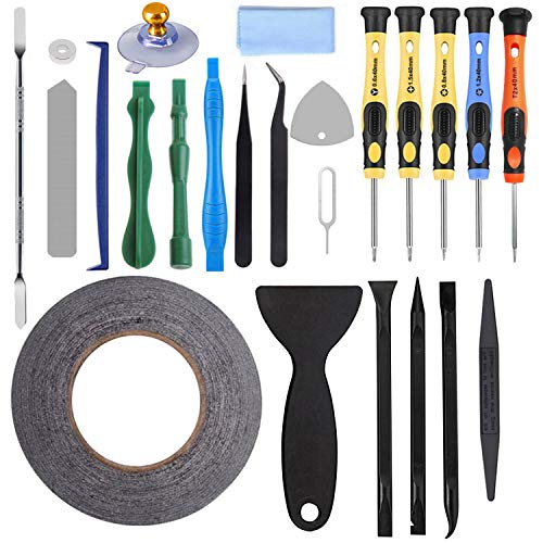 AUTOPkio 24 in 1 Repair Tool Set Kit de herramientas para iPhone, smartphone, multimedia u otros pequeños electrodomésticos