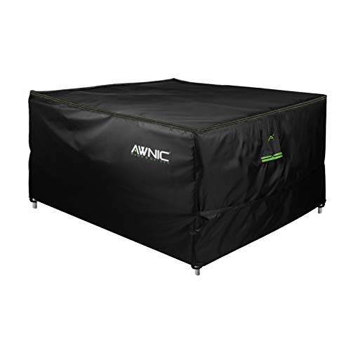 AWNIC Funda Mesa Redonda Jardín Funda Mesa Exterior Funda Muebles Patio Terraza Impermeable Alemania TÜV Rheinland Certificado Poliéster Resistente 150 * 120 * 71cm AWNIC Funda Mesa Redonda Jardín Funda Mesa Exterior Funda Muebles Patio Terraza Impermeable Alemania TÜV Rheinland Certificado Poliéster Resistente 150 * 120 * 71cm