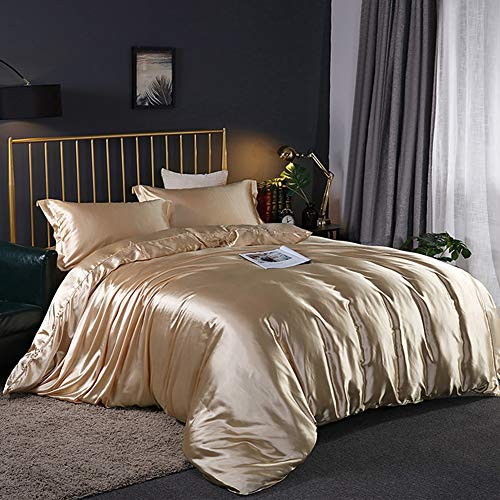 Barrageon Juego de Cama 4 Piezas Funda de Almohada con Bolsillos Profundos Funda Nordica Cubierta de Sábana Juego de Sábanas Extra Suave Toda la Temporada Doble (200CM*220CM) Barrageon Juego de Cama 4 Piezas Funda de Almohada con Bolsillos Profundos Funda Nordica Cubierta de Sábana Juego de Sábanas Extra Suave Toda la Temporada Doble (200CM*220CM)