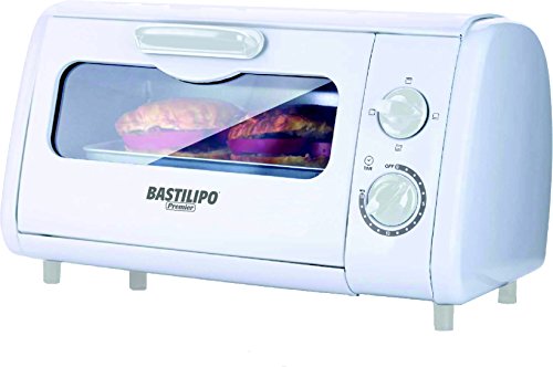 Bastilipo Sicilia Mini Horno Tostador, 800 W, 8 litros, Blanco