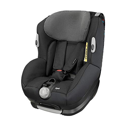 Bébé Confort OPAL, Silla de coche bebé, R44/04, a contramarcha o sentido de la marcha, ajustable y reclinable, instalación con cinturón de seguridad, 0 meses - 4 años, 0-18kg, Black Raven (negro) Bébé Confort OPAL, Silla de coche bebé, R44/04, a contramarcha o sentido de la marcha, ajustable y reclinable, instalación con cinturón de seguridad, 0 meses - 4 años, 0-18kg, Black Raven (negro)