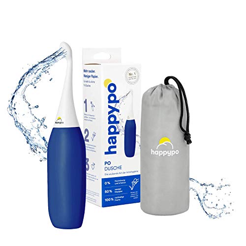 Bidé portátil original HAPPYPO en varios colores I El Easy-Bidé 2.0 sustituye toallitas húmedas y el inodoro con ducha I Bidé móvil para viajes con bolsa de viaje I Ducha íntima I ahorra papel Bidé portátil original HAPPYPO en varios colores I El Easy-Bidé 2.0 sustituye toallitas húmedas y el inodoro con ducha I Bidé móvil para viajes con bolsa de viaje I Ducha íntima I ahorra papel