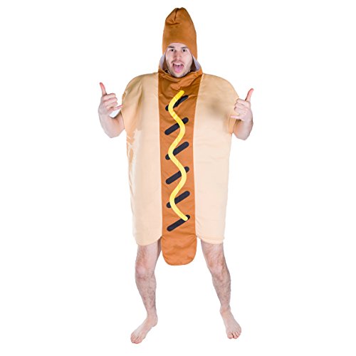 Bodysocks® Disfraz de Hot Dog Adulto