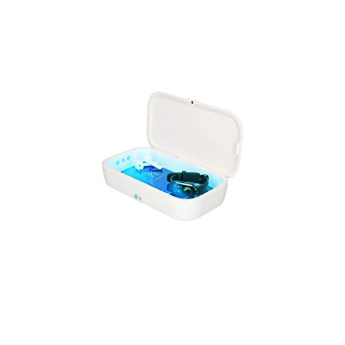 Caja esterilización UV + cargador Wireless móvil KSIX