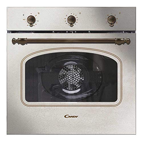 Candy FCC603NAV - Horno eléctrico ventilado, 65 L, clase energética A+, color Avena