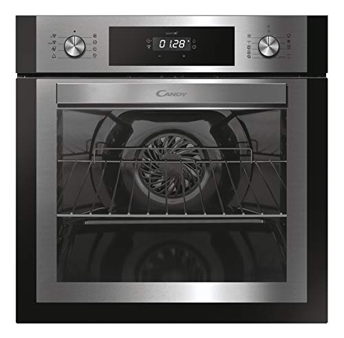 Candy FCNE886X WIFI - Horno multifunción, capacidad 70 L, 3 resistencias, doble sistema de limpieza, 9 funciones, guía telescópica Candy FCNE886X WIFI - Horno multifunción, capacidad 70 L, 3 resistencias, doble sistema de limpieza, 9 funciones, guía telescópica