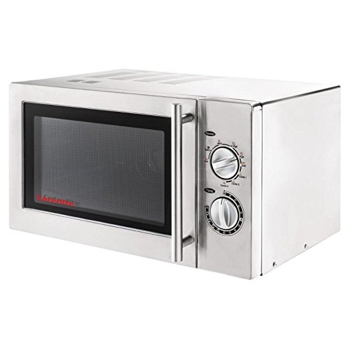 Caterlite CD399 - Horno microondas con grill, 900W, Acero inoxidable Caterlite CD399 - Horno microondas con grill, 900W, Acero inoxidable