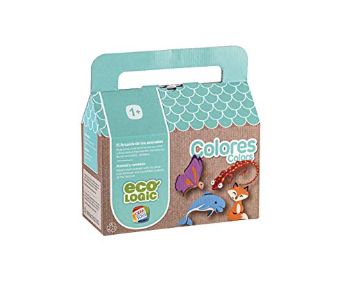 Cefa Toys- Eco Logic Colores Juego de Fichas, Multicolor (21670)