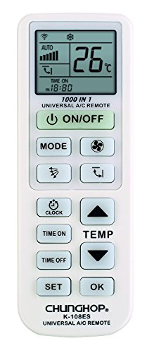 CHUNGHOP Mando Universal para Aire Acondicionado, Bomba de Calor Inverter - Botones Grandes CHUNGHOP Mando Universal para Aire Acondicionado, Bomba de Calor Inverter - Botones Grandes