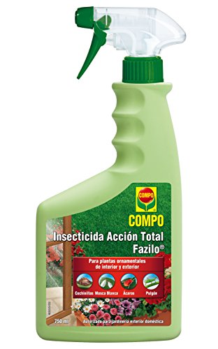 Compo Compo Fazilo Insecticida Acción Total, Para plantas ornamentales de interior y exterior, Envase pulverizador, Multicolor, 750 ml, 1463502011 Compo Compo Fazilo Insecticida Acción Total, Para plantas ornamentales de interior y exterior, Envase pulverizador, Multicolor, 750 ml, 1463502011