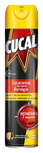 Cucal Insecticida Aerosol Cucarachas y Hormigas - 400 ml
