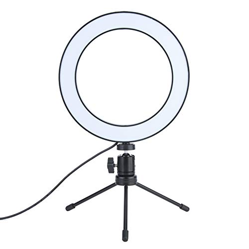 DAUERHAFT Lámpara de Relleno de Video LED Ultraligera con luz de Video LED, Falla Baja, para Diferentes situaciones de Disparo
