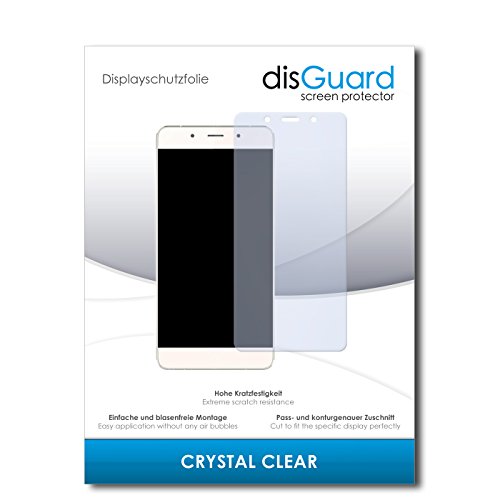 disGuard® Protector de Pantalla [Crystal Clear] compatibile con Hisense C1 [3 Piezas] Cristal, Transparente, Invisible, Anti-Arañazos, Anti-Huella Dactilar - Película Protectora