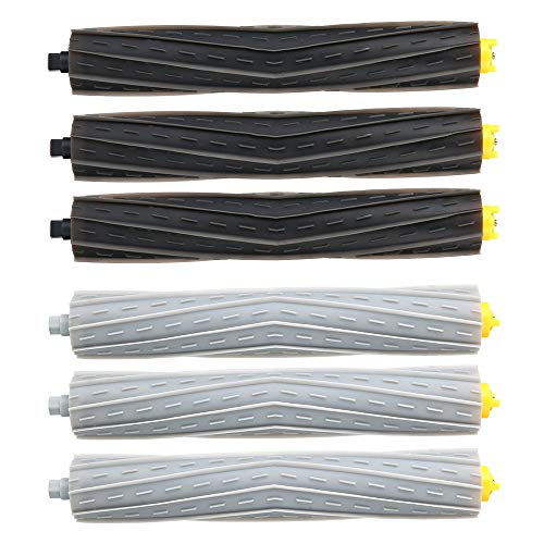 efluky Kit Rodillos de cerdas repuestos de Accesorios para iRobot Roomba Serie 800 900 - un Completo 6 efluky Kit Rodillos de cerdas repuestos de Accesorios para iRobot Roomba Serie 800 900 - un Completo 6