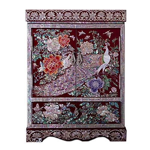 HAIHF Caja de Joyería Madera, Caja Almacenaje de China, Manualidades, Caja Joyería Almacenamiento, Caja de Disfraces, Lacado, Jarrón Joyero Vendimia, Laca Joyero Pintada Crafts HAIHF Caja de Joyería Madera, Caja Almacenaje de China, Manualidades, Caja Joyería Almacenamiento, Caja de Disfraces, Lacado, Jarrón Joyero Vendimia, Laca Joyero Pintada Crafts