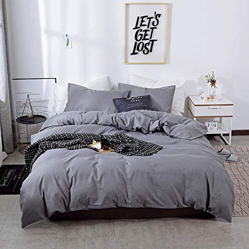 HALOVIE Funda Nordica Cama Funda Edredon 220x230cm con 2 Fundas de Almohada 50x75cm Juego de Ropa de Cama Poliéster Antialérgico Cómodas y Suaves HALOVIE Funda Nordica Cama Funda Edredon 220x230cm con 2 Fundas de Almohada 50x75cm Juego de Ropa de Cama Poliéster Antialérgico Cómodas y Suaves