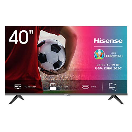 Hisense 40AE5000F - TV, Resolución Full HD, FHD TV 2020, Natural Color Enhancer, Dolby Audio, HDMI, USB, Salida auriculares Hisense 40AE5000F - TV, Resolución Full HD, FHD TV 2020, Natural Color Enhancer, Dolby Audio, HDMI, USB, Salida auriculares
