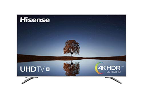 Hisense H65A6500, Smart TV VIDAA U, Diseño Metálico, Modo Deportes, 4K Ultra HD, HDR, Precision Color, Super Contraste, Remote, WIFI Ethernet USB, 65", Negro