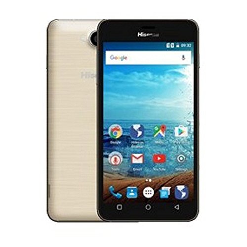 Hisense U962 SIM Doble 8GB Oro - Smartphone (12,7 cm (5"), 8 GB, 5 MP, Android, 6.0 Marshmallow, Oro)