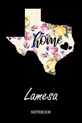 Home - Lamesa - Notebook: Blank Personalized Customized City Name Texas Home Notebook Journal Dotted for Women & Girls. TX Texas Souvenir, University, ... / Birthday & Christmas Gift for Women.