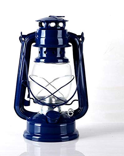 HoneyCare Lámpara de Linterna Que Quema Aceite, lámpara de Linterna de Aceite de Queroseno Tradicional, Tradicional y Tradicional, Linterna de keroseno Negra de Estilo Rural para la decoración