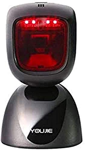 Honeywell HF600 - Lector de códigos de Barras en 2D, Color Negro
