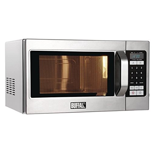 Horno microondas Buffalo comercial y programable, de 1100 W Horno microondas Buffalo comercial y programable, de 1100 W